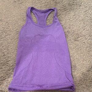 Purple Racerback Workout Tank